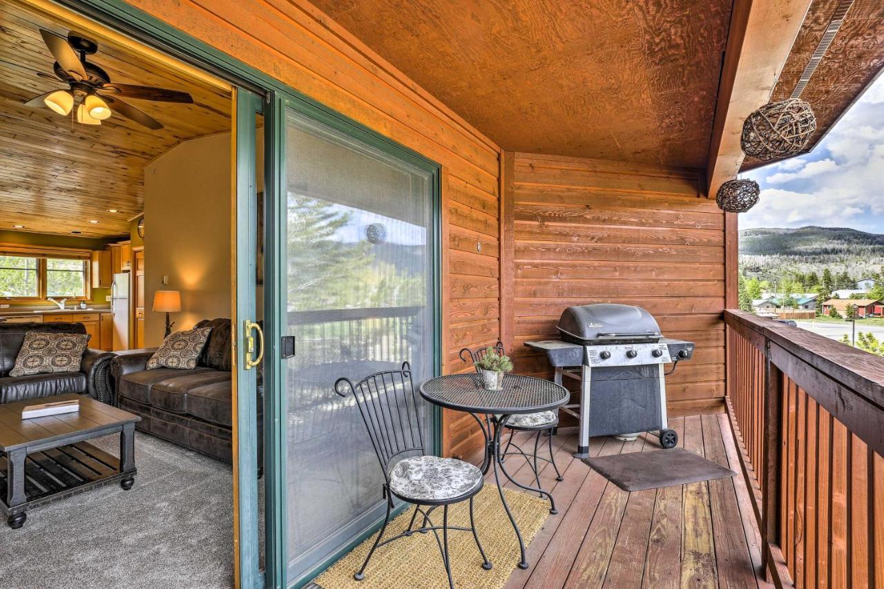 Mountain-View Condo With Deck Walk To Grand Lake Eksteriør billede