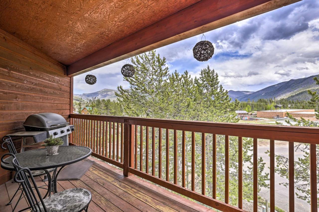 Mountain-View Condo With Deck Walk To Grand Lake Eksteriør billede